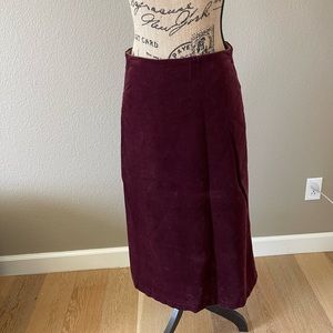 Boden corduroy skirt